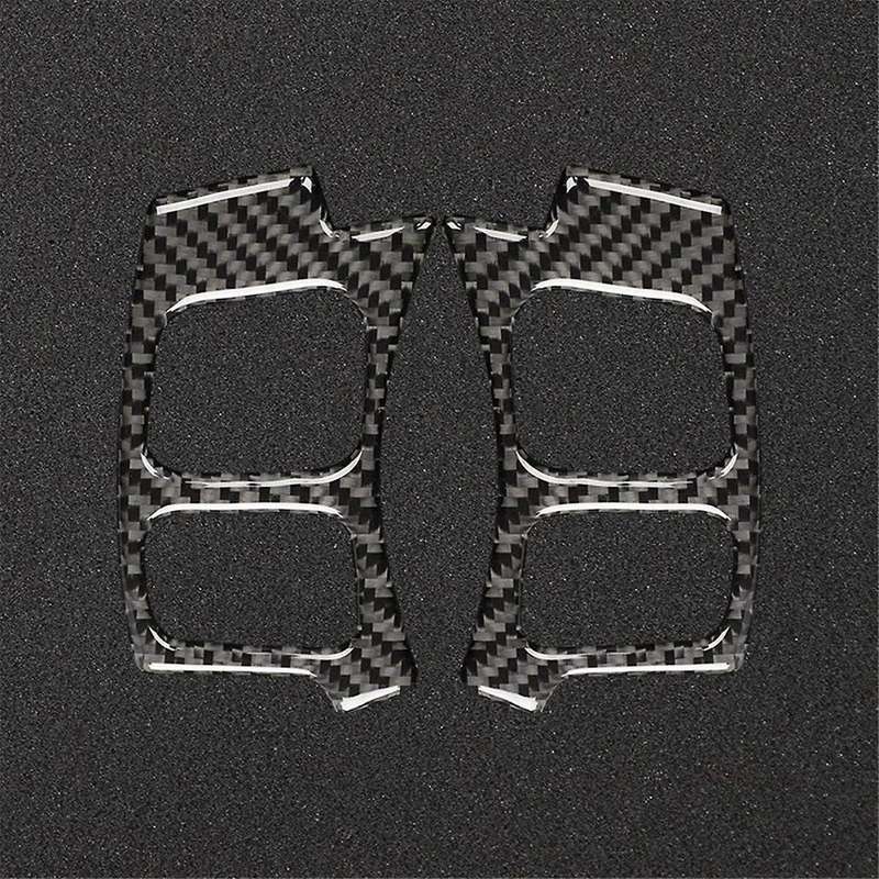 for Is250 Is200t Is300 Is350 2013-2019 Carbon Fiber Car Steering Wheel Button Panel Cover Decal Tri