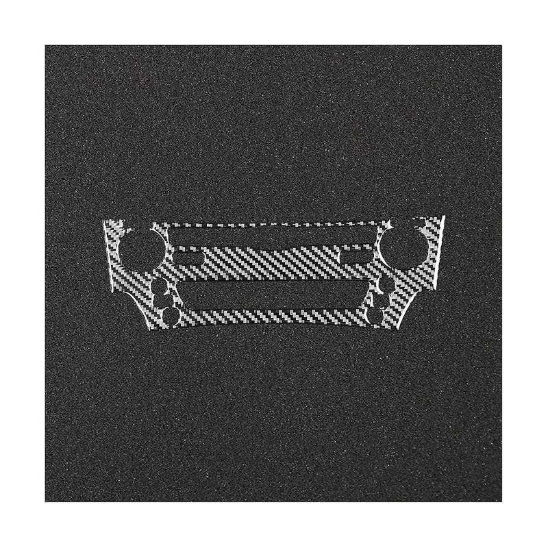 for Is Is250 Is300 Is350c 2006-2012 Carbon Fiber Console Cd Panel Cover Sticker Decal Accessories