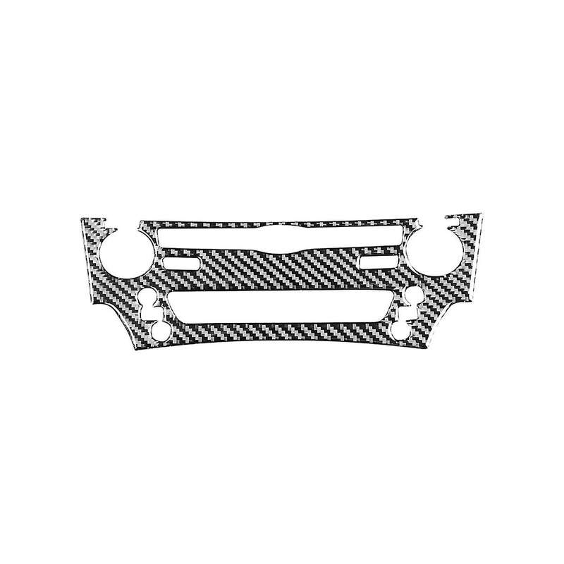 for Is Is250 Is300 Is350c 2006-2012 Carbon Fiber Console Cd Panel Cover Sticker Decal Accessories