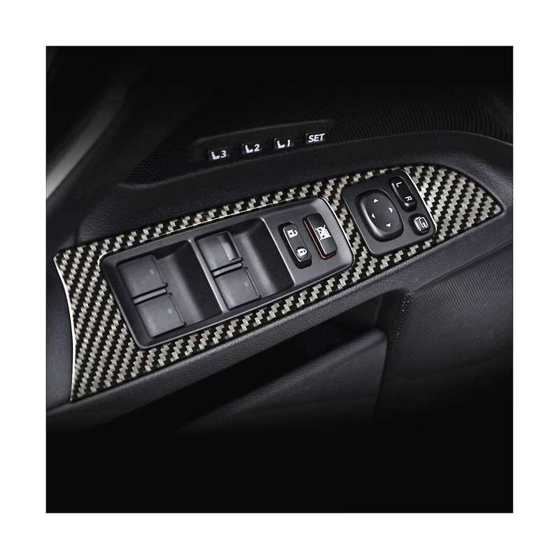 for Is Is250 Is300 Is350c 2006-2012 Carbon Fiber Lift Control Frame Cover Sticker Decal Accessories