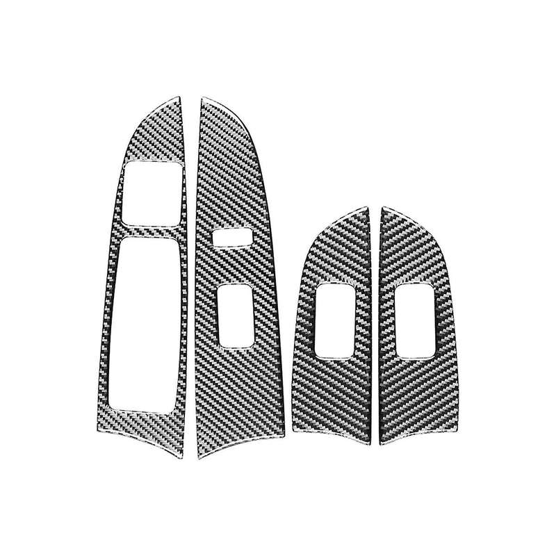 for Is Is250 Is300 Is350c 2006-2012 Carbon Fiber Lift Control Frame Cover Sticker Decal Accessories