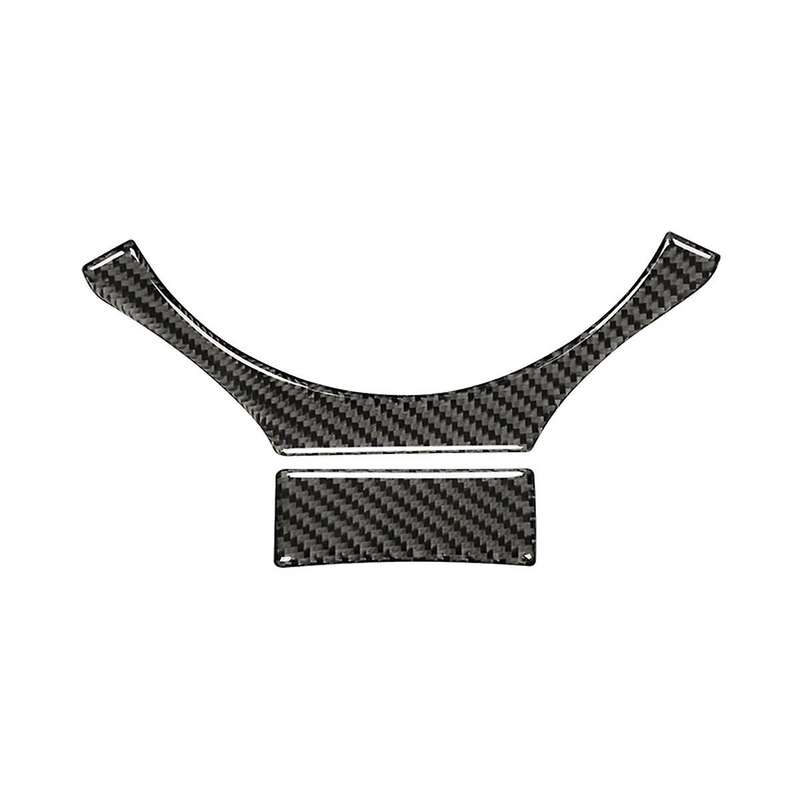 for Is250 Is200t Is300 Is350 2013-2019 Carbon Fiber Car Steering Wheel Panel Cover Decal Trim Acces
