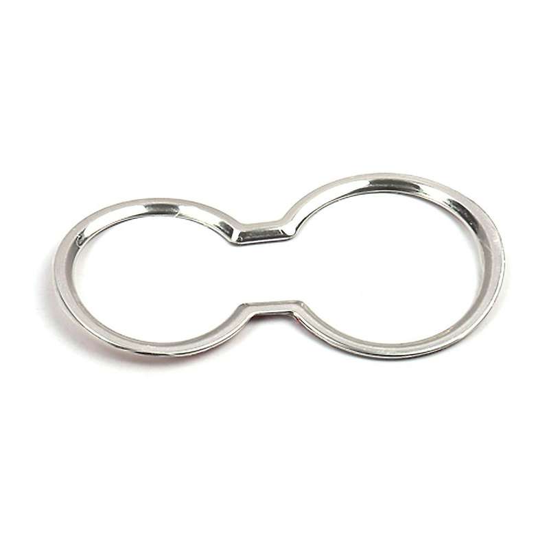 for Ix25 Car Front Water Cup Holder Stainless Steel Decoration Frame Cover Trim Accessories