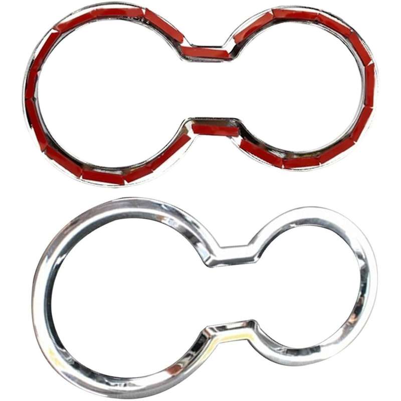 for Ix25 Car Front Water Cup Holder Stainless Steel Decoration Frame Cover Trim Accessories