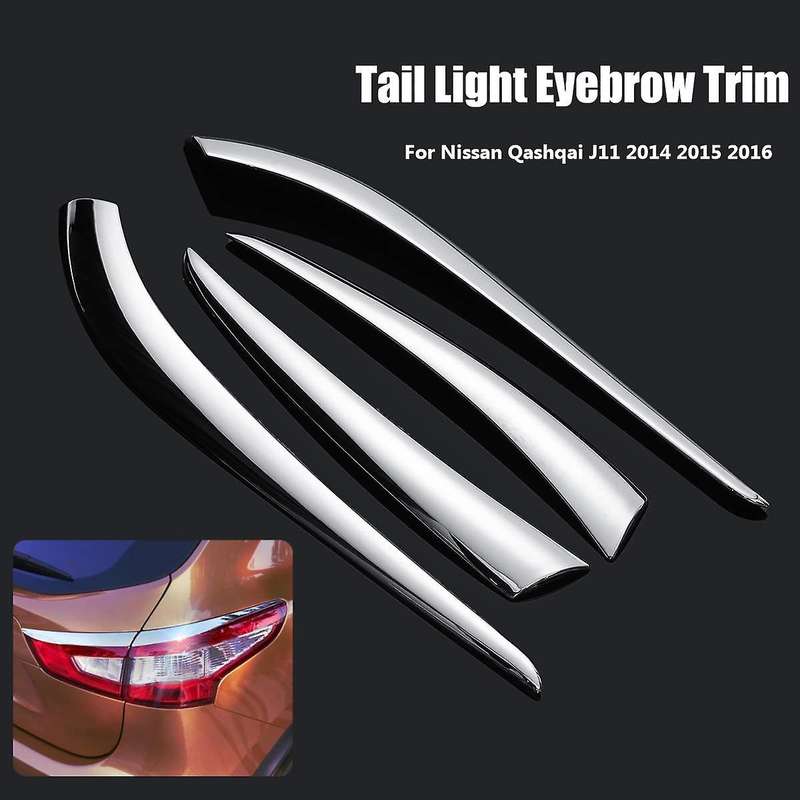 for J11 2014 2015 2016 Car Tail Lights Eyebrows Double Eyelids Styles Car Eyebrows Decorative Access