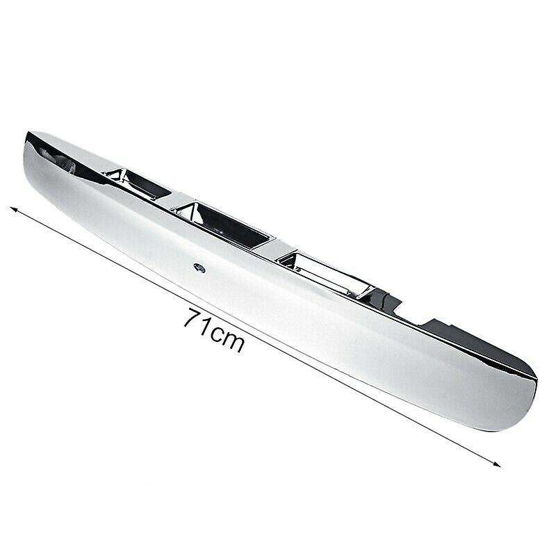 for J10 2007-2014 Chrome Car Rear Boot Lid Handle with Intelligent Key Camera Hole