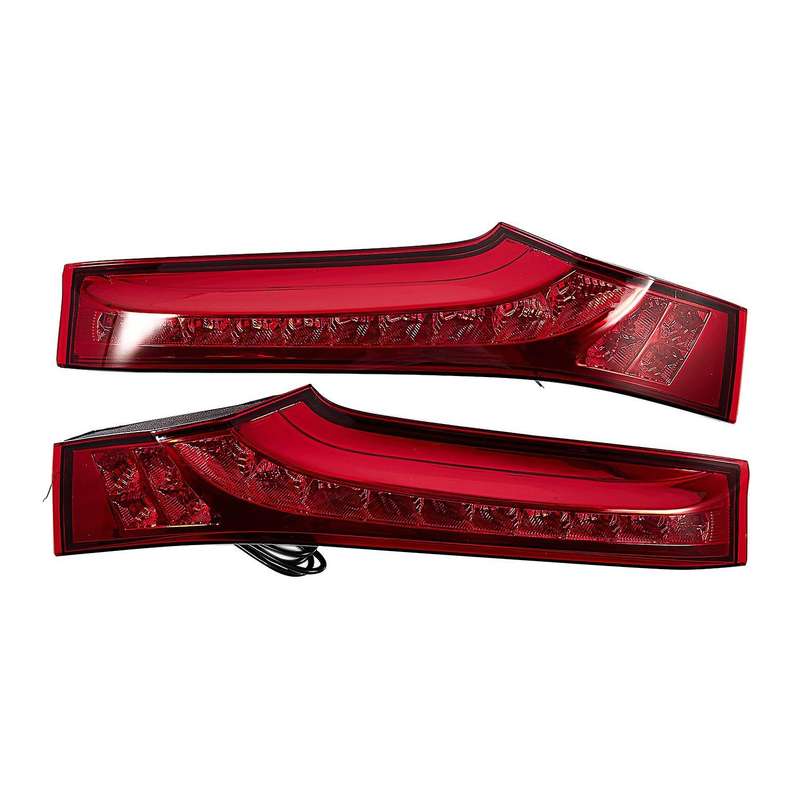 for Jazz Fit 2014-2017 Led Drl Rear Bumper Tail Light Fog Lamp Brake Lights Signal Lamp