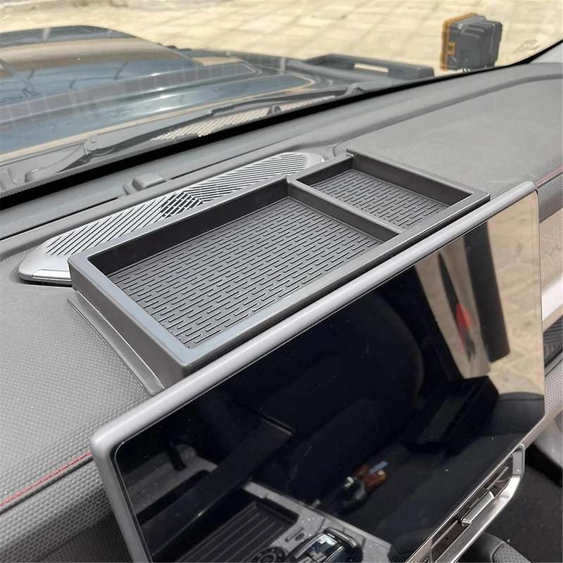 for Jetour 2023 2024 Screen Rear Storage Box Dashboard Storage Box Organizer Tray Interior Accessor