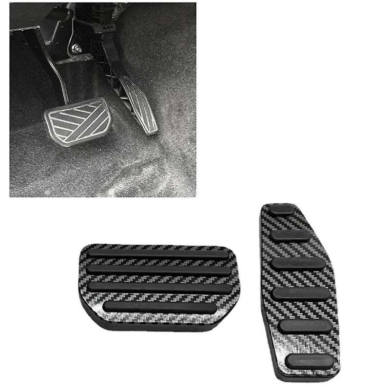 for Jimny 2019 2020 2021 Car Accelerator Brake Foot Pedal Cover Aluminum Alloy Pedal Pad Accessorie