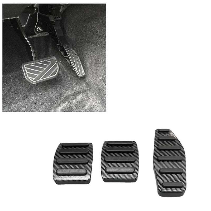 for Jimny 2019 2020 2021 Car Accelerator Brake Foot Pedal Cover Aluminum Alloy Pedal Pad Accessories