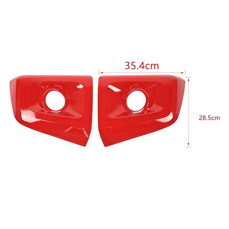for Jimny 2019 2020 2021 Front Bumper Fog Light Lamp Wrap Angle Cover Decorative Trim Car Exterior A