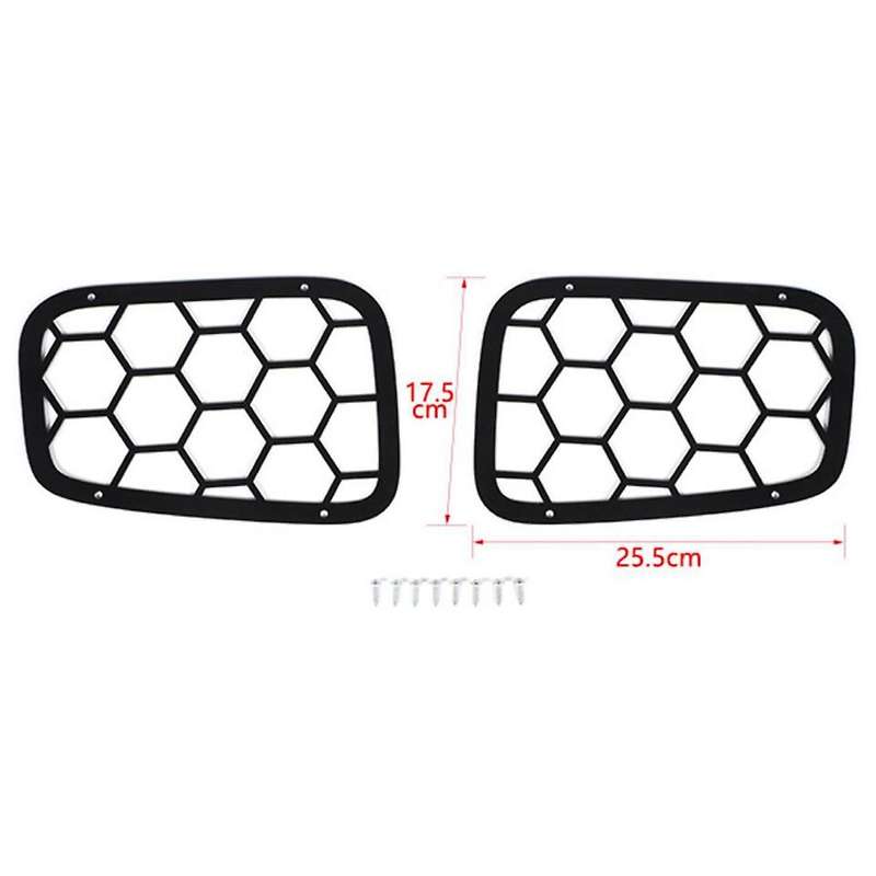 for Jimny Car Front Fog Light Lamp Decoration Cover for Jimny 2019 2020 2021 Accessories, Black