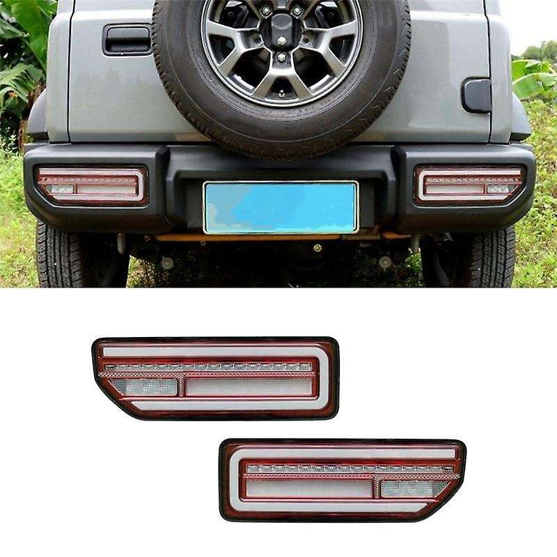 for Jimny JB64 JB74 2019-2023 Car LED Brake Turn Signal Tail Light Lamp Trim Replace Accessories ,Re