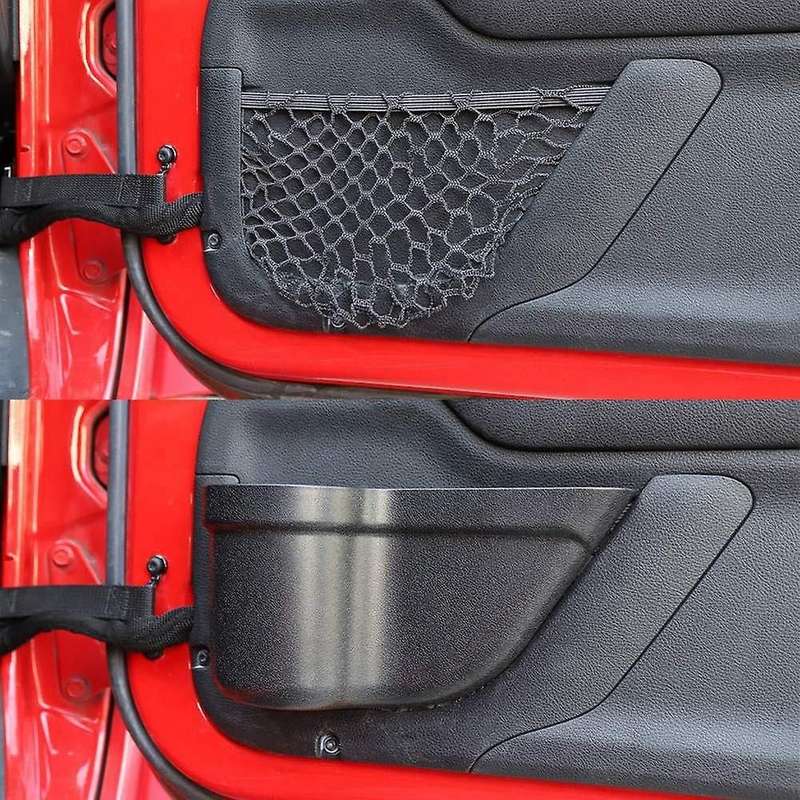 for JK JKU GrabTray Passenger Storage Tray Organizer Grab Handle Storage Box Front Door Storage Pock