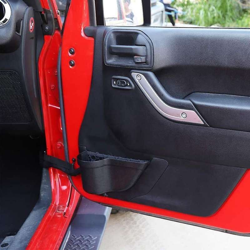 for JK JKU GrabTray Passenger Storage Tray Organizer Grab Handle Storage Box Front Door Storage Pock
