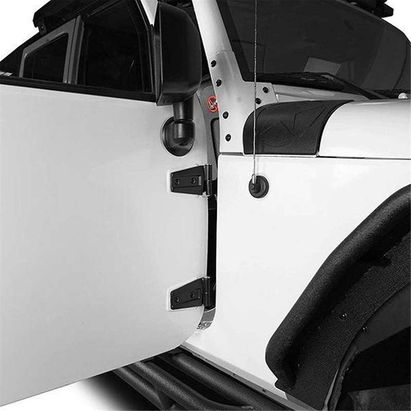 for Jk Jl Jt 2007-2017 Door Side Hinge Highway Door Hinge Kit Non Door Hinge Cover Decoration
