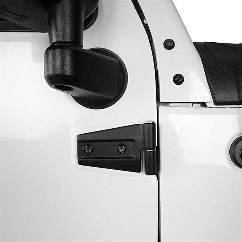 for Jk Jl Jt 2007-2017 Door Side Hinge Highway Door Hinge Kit Non Door Hinge Cover Decoration