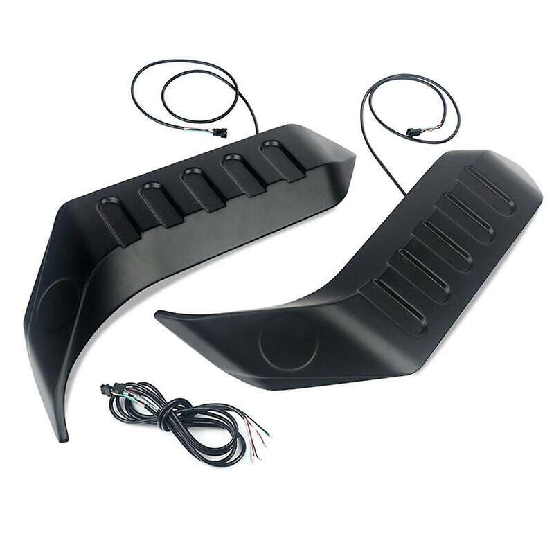 for JL 2007-2023 Rear Roof Light Spoiler Rear Side Splitter Top Flange Tail Wing, US Version