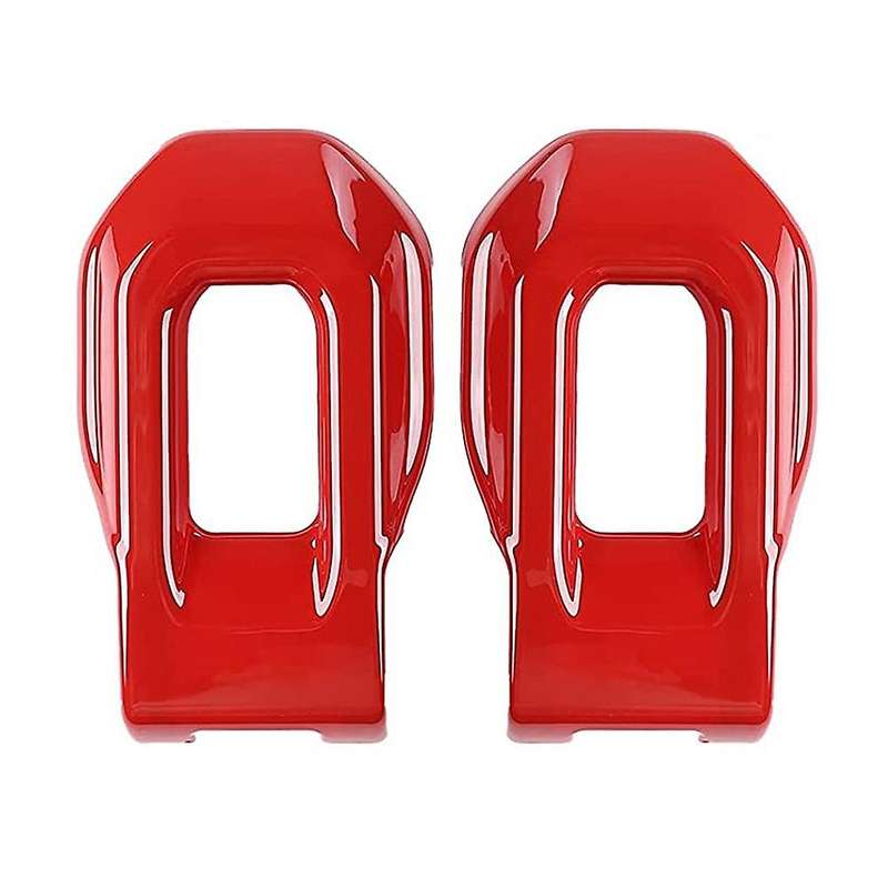 for JL Hood Lock Latches Cover Catch Bracket Cover Decor Trim for 2018-2021 JL JLU JT Red