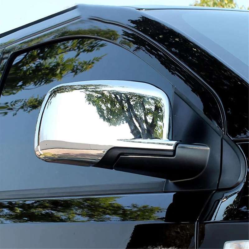 for Journey Jucv Freemont 2010-2013 Side Door Mirror Overlay Styling Rearview Mirror Cover Trim Chro
