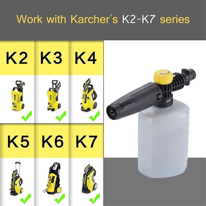 for K Series Adjustable Snow Cannon Foam Kit K2//K4/K5/K6/K7 Pressure Washer Watering Can
