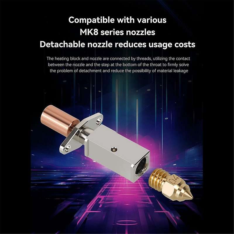 for K1/ K1 Max Upgrade Hotend Kit Ceramic Heating Plate 550C Rapid Printing for K1 K1MAX - Extrud