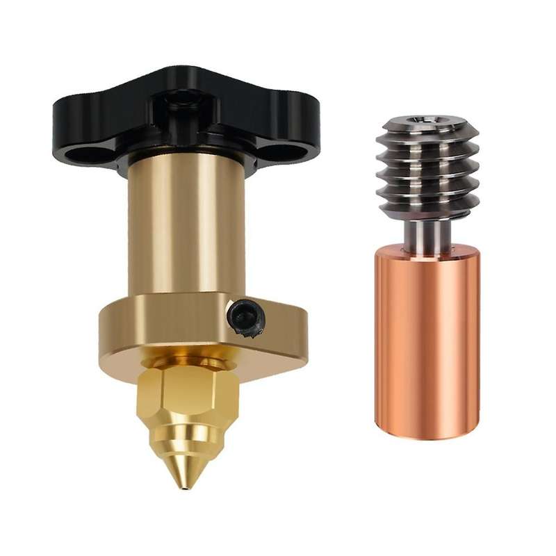for K1 / K1 Max Hotend Ceramic Heating Block Nozzle 300C Extruder High Speed for K1 Upgrade