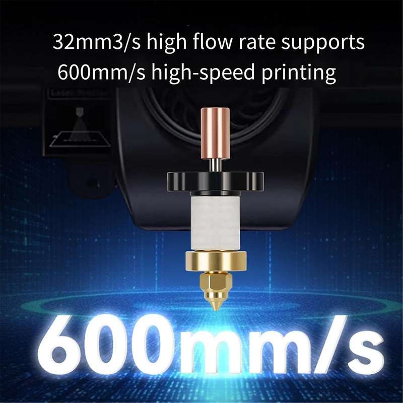 for K1 / K1 Max Hotend Ceramic Heating Block Nozzle 300C Extruder High Speed for K1 Upgrade