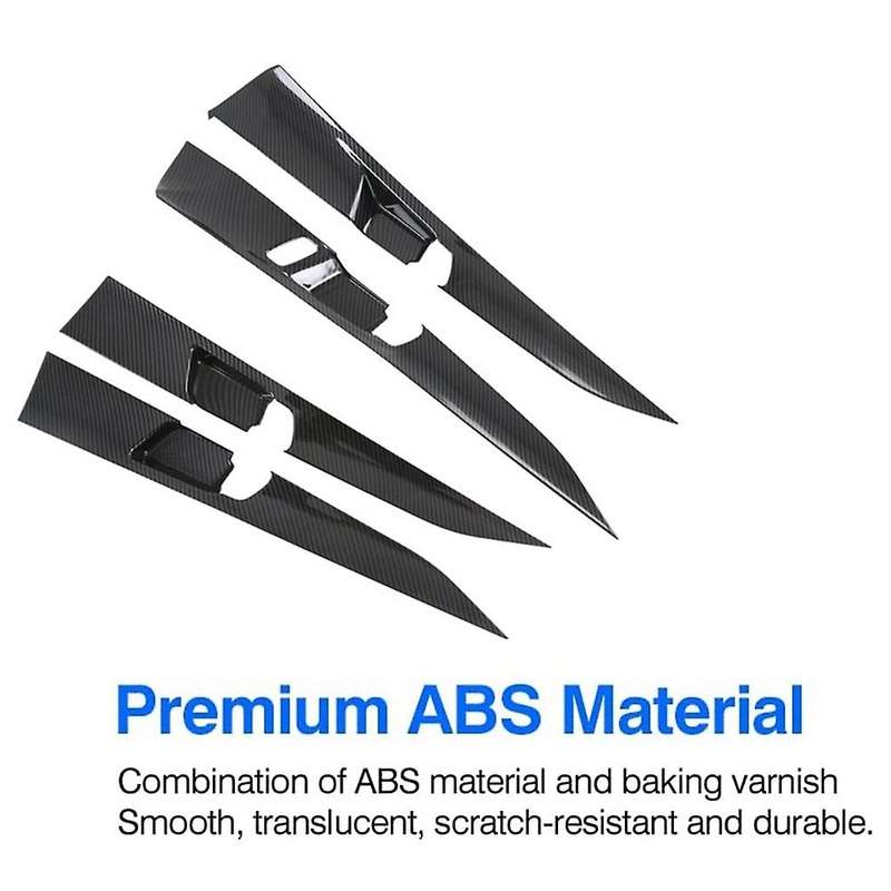 for K5 2020 2021 2022 Carbon Fiber Car Inner Door Handle Bowl Cover Trim Decor Frame Sticker Accesso