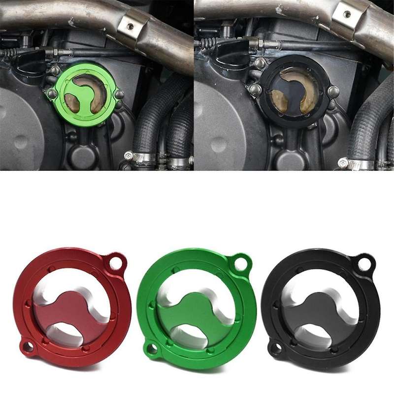 for KLR650 KLR 650 1987-2022 Motorcycle Oil Filter Cover Cap CNC Aluminum Motorcycle Accessories Red
