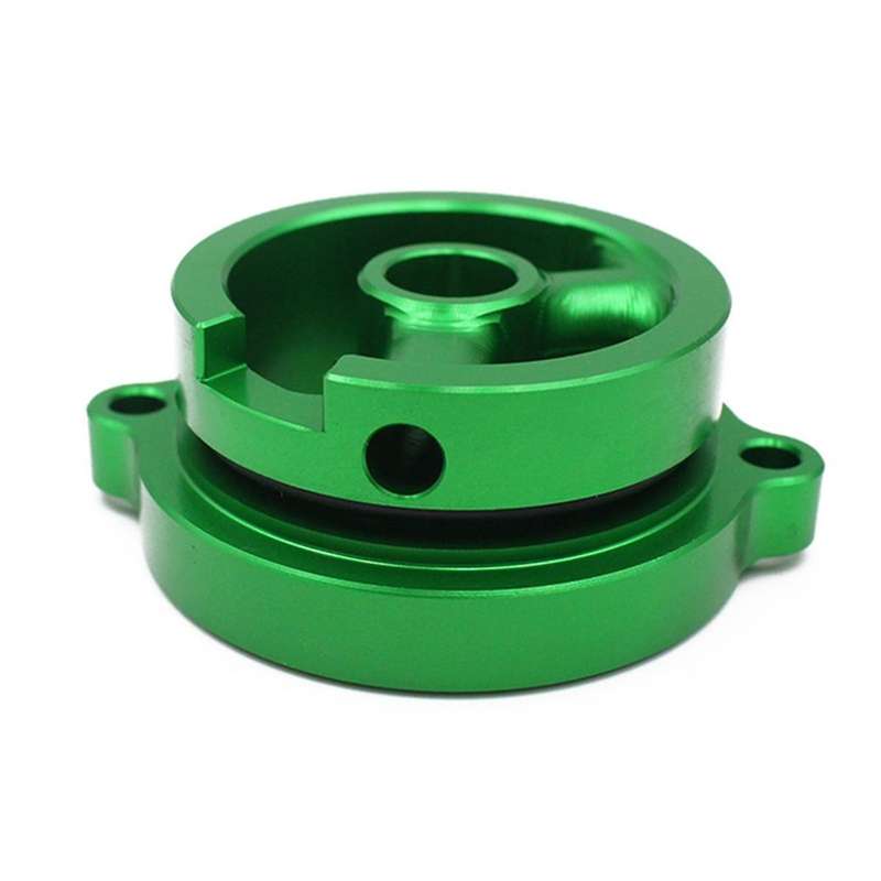 for KLR650 KLR 650 1987-2022 Motorcycle Oil Filter Cover Cap CNC Aluminum Motorcycle Accessories Gre
