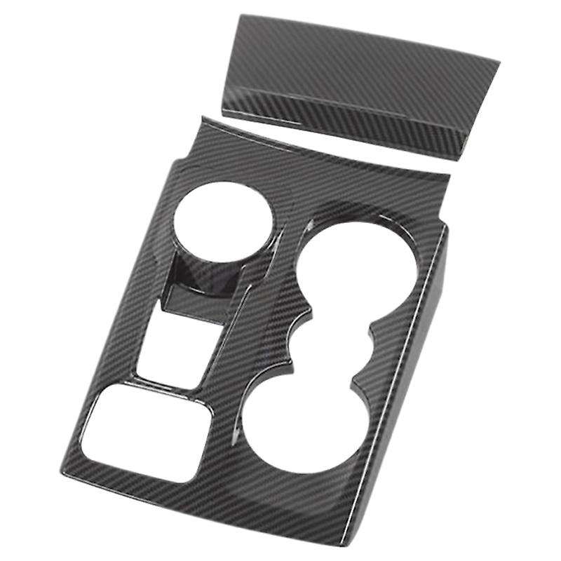 for Kuga Escape 2020 Carbon Fiber Gear Shift Box Cover Trim Molding Decoration Frame Interior Access