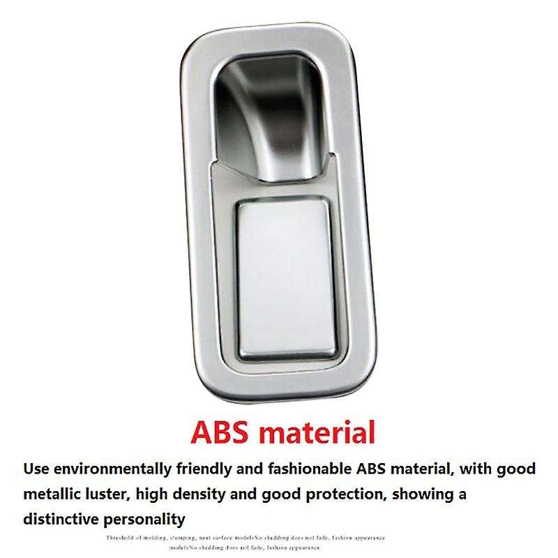 for KX5 2016-2020 Car Chrome Interior Glove Box Cover Door Handle Catch Trim Center Console Accessor
