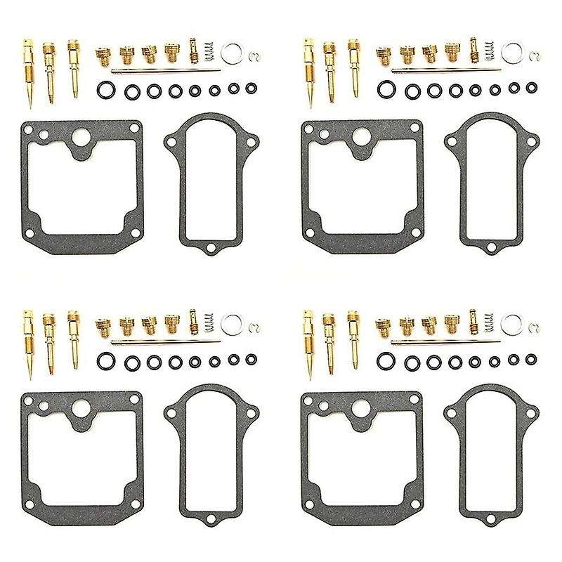 for KZ900 900 Z1 Carburetor Repair Kit Rebuild Set Main Pilot Float Needle Gaskets