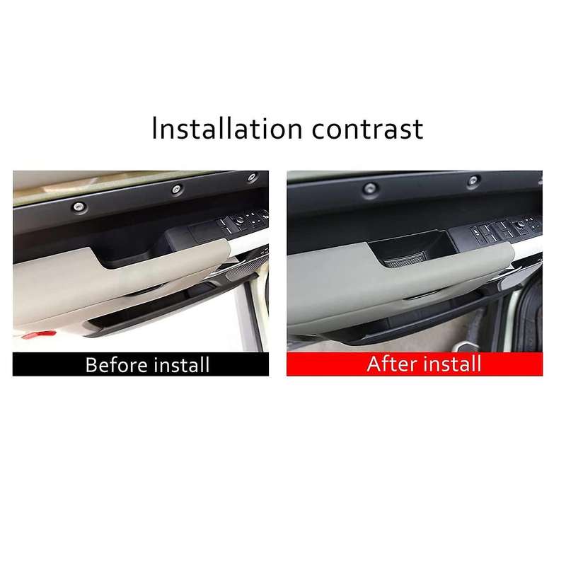 for Land 2020 2021 Center Console Organizer & Door Storage Box, with Glasses Shelf/Phone Stand/Cards