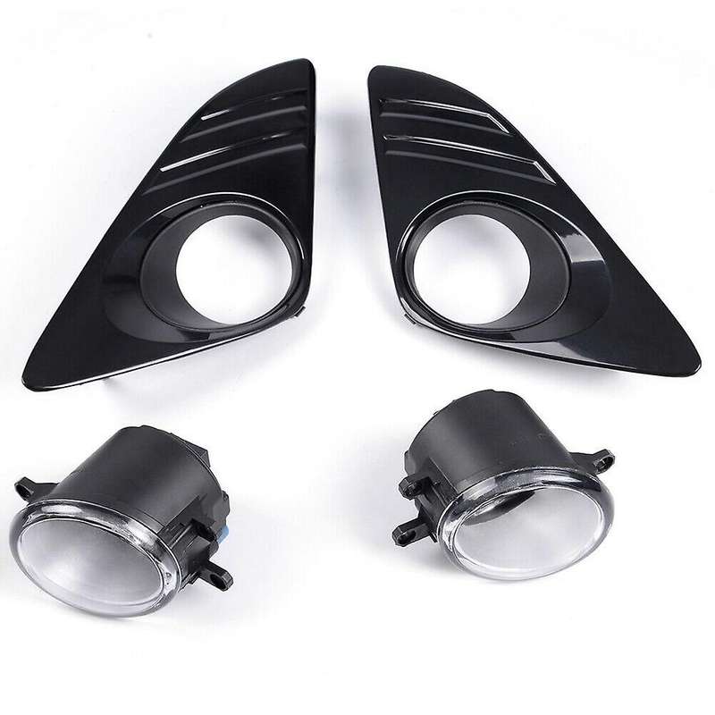 for L/LE/XLE 2012 2013 2014 Bumper Driving Fog Light+Bezel+Switch