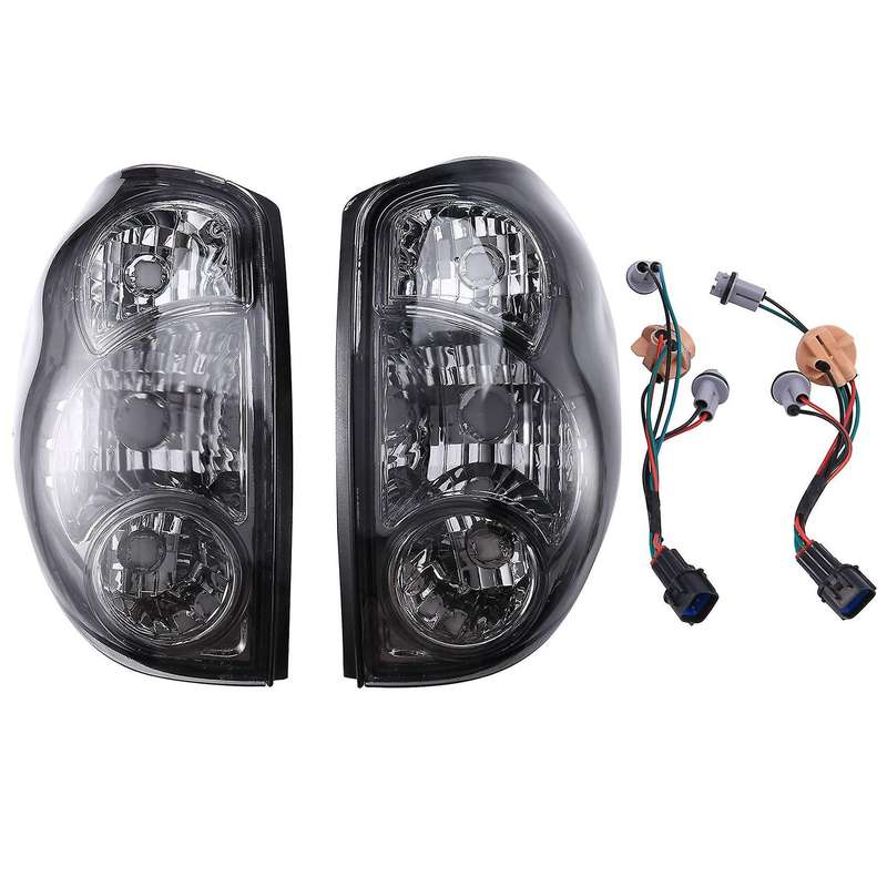 for L200 Triton Pickup 2005-2016 Car Smoke Tail Light Side Rear Brake Lights Reversing Lights Auto