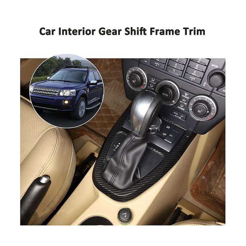 for Land 2 2009-2012 Car Gear Shift Knob Panel Frame Cover Trim Stickers Interior Accessories