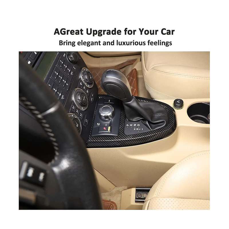 for Land 2 2009-2012 Car Gear Shift Knob Panel Frame Cover Trim Stickers Interior Accessories