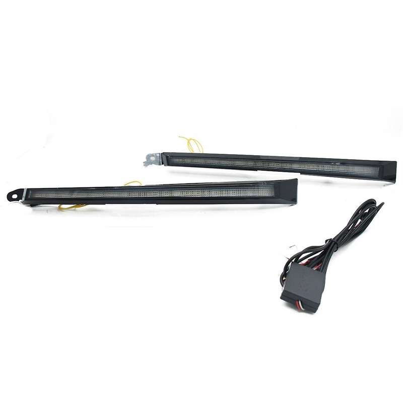 for Land Cruiser 100 Lc100 Dynamic Turn Signal Waterproof Car Drl Daytime Running Light Led Fog Lamp