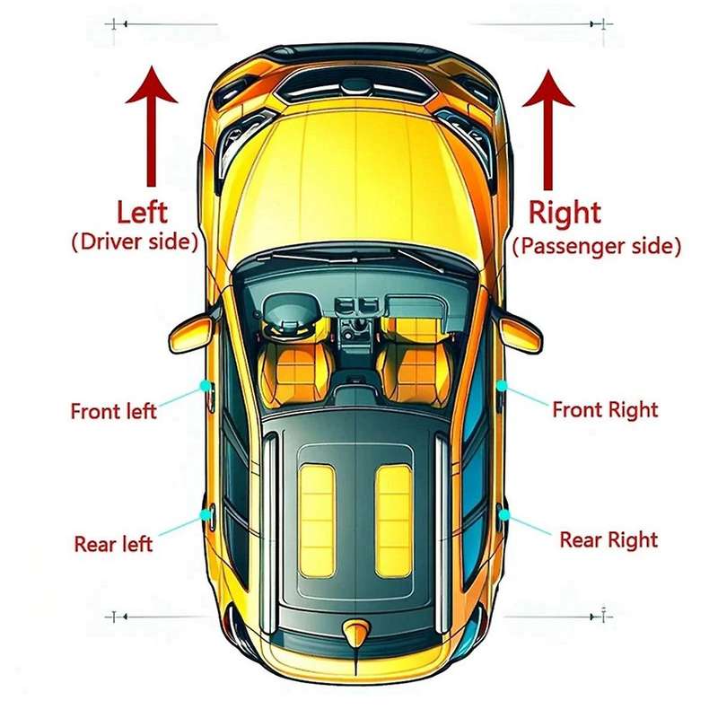 for Land Cruiser 70 Series 1986 1987 1988 1999 Car Corner Light Front Side Turn Signal Lights