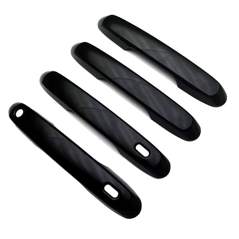 for Land Cruiser 250 Prado LC250 2024 Car Side Door Handles Cover Trim Accessories Black