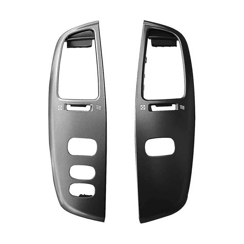 for Land Cruiser Lc100 Fj100 Ujz100 Car Dashboard Panel Air Conditioner Outlet Vents Trim Matte Bla