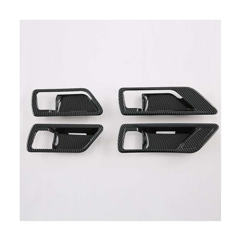 for Land Cruiser Lc300 2022 2023 Interior Door Handle Bowl Cover Carbon Fiber Style Trim Sticker Ac