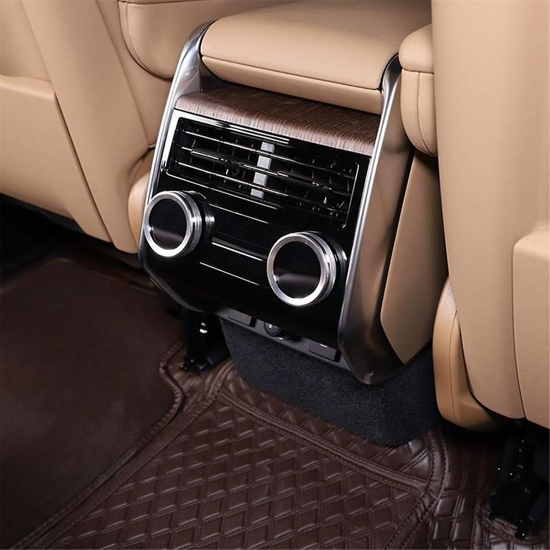 for Land Sport L460 2023 Car Rear Air Conditioning Volume Knob Switch Button Cover Trim Ring