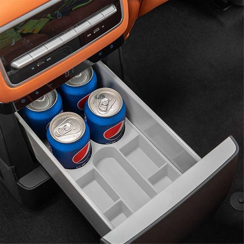 for LEADING IDEAL L9 2022 2023 Refrigerator Water Cup Holder Anti-Slip Storage Box Refrigerator Bev