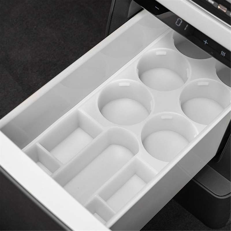 for LEADING IDEAL L9 2022 2023 Refrigerator Water Cup Holder Anti-Slip Storage Box Refrigerator Bev