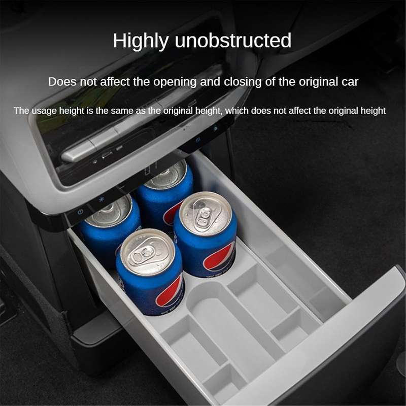 for LEADING IDEAL L9 2022 2023 Refrigerator Water Cup Holder Anti-Slip Storage Box Refrigerator Bev