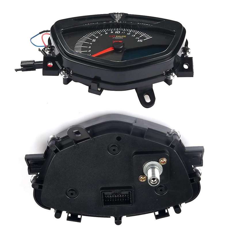 for LC135 V1 Temperature Motorcycle Tachometer Digital Odometer Speedometer Meter Gauge Moto Tacho I