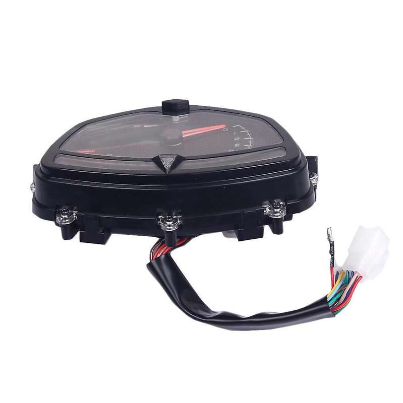 for LC135 Water Temperature Motorcycle Tachometer Digital Odometer Speedometer Meter Gauge Moto Tach